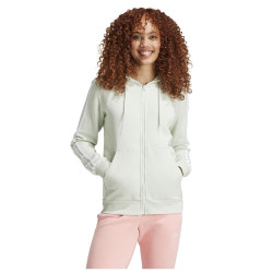 Adidas Γυναικεία ζακέτα Essentials 3-Stripes Full-Zip Fleece Hoodie